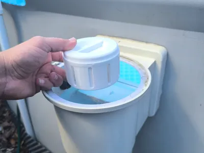 Pool Skimmer Chlorine Tablet Dispenser