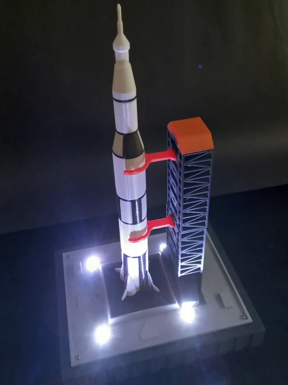 ROCKET LAUNCH PAD - Free 3D Print Model - MakerWorld, image size:1000x1333
