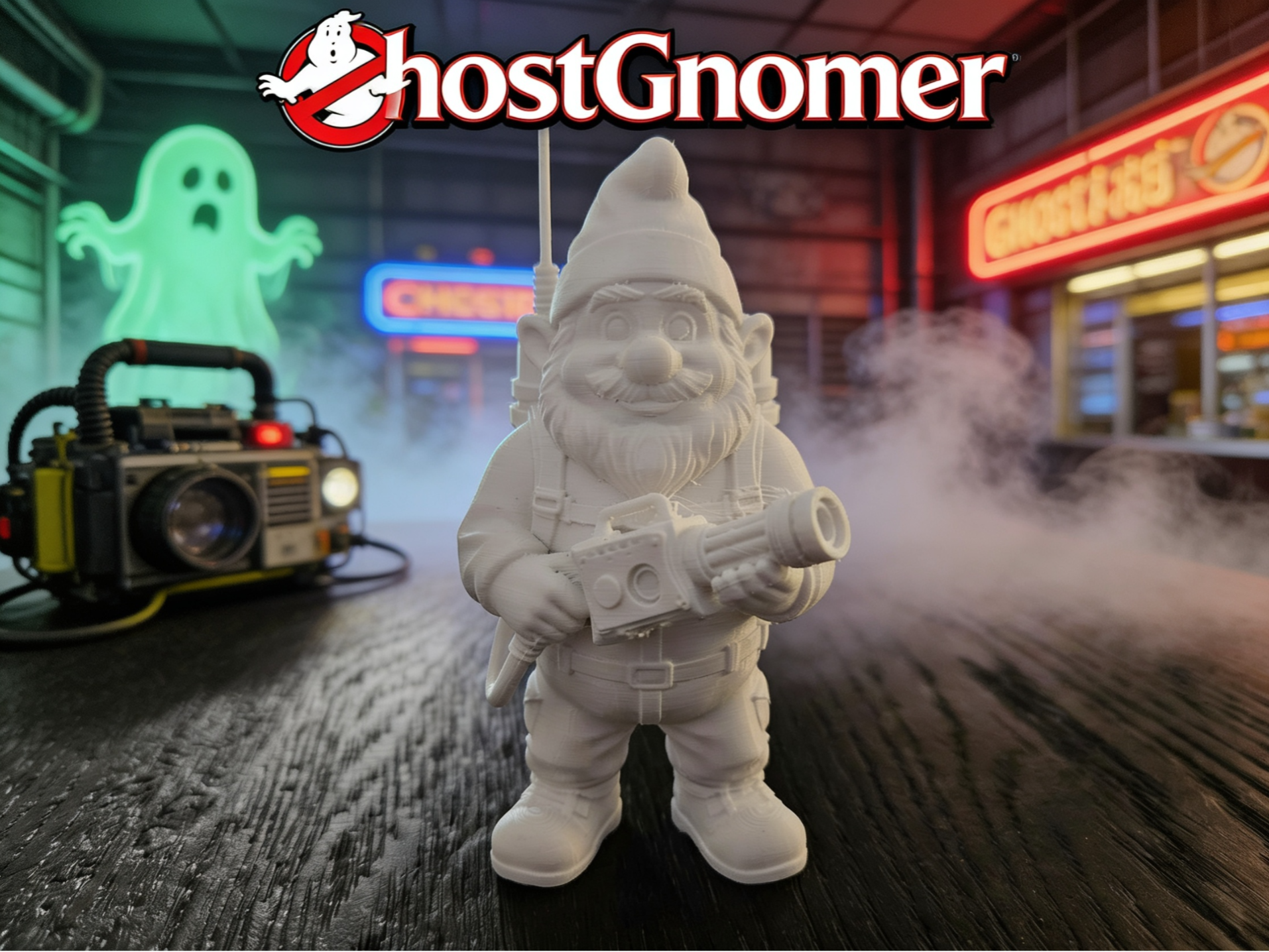 GhostGnomer - Garden Gnome