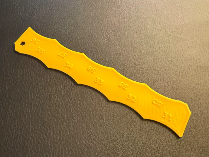 Outer Radius Gauge Tool 31-40mm