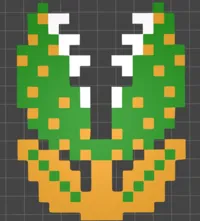 Revised Plant 0.2mm layer, 2 walls, 15% infill