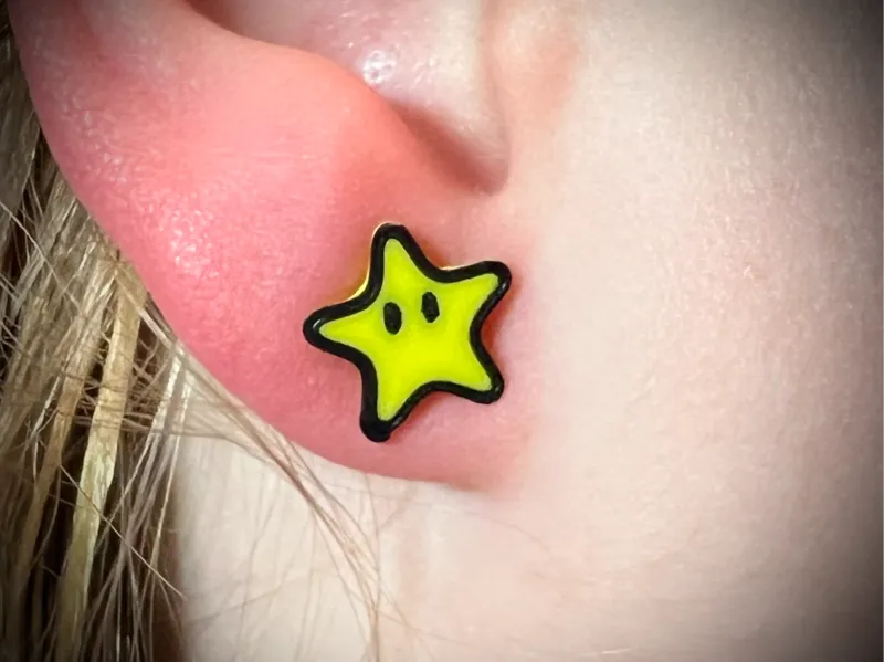 Magnetic Star Earrings