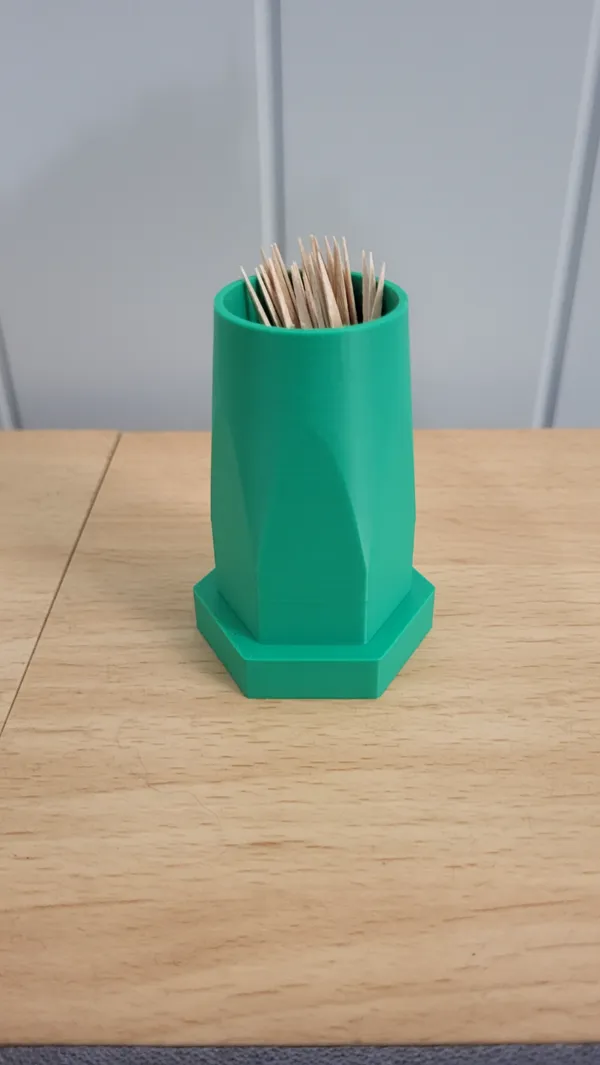 Porte-cure-dents pratique