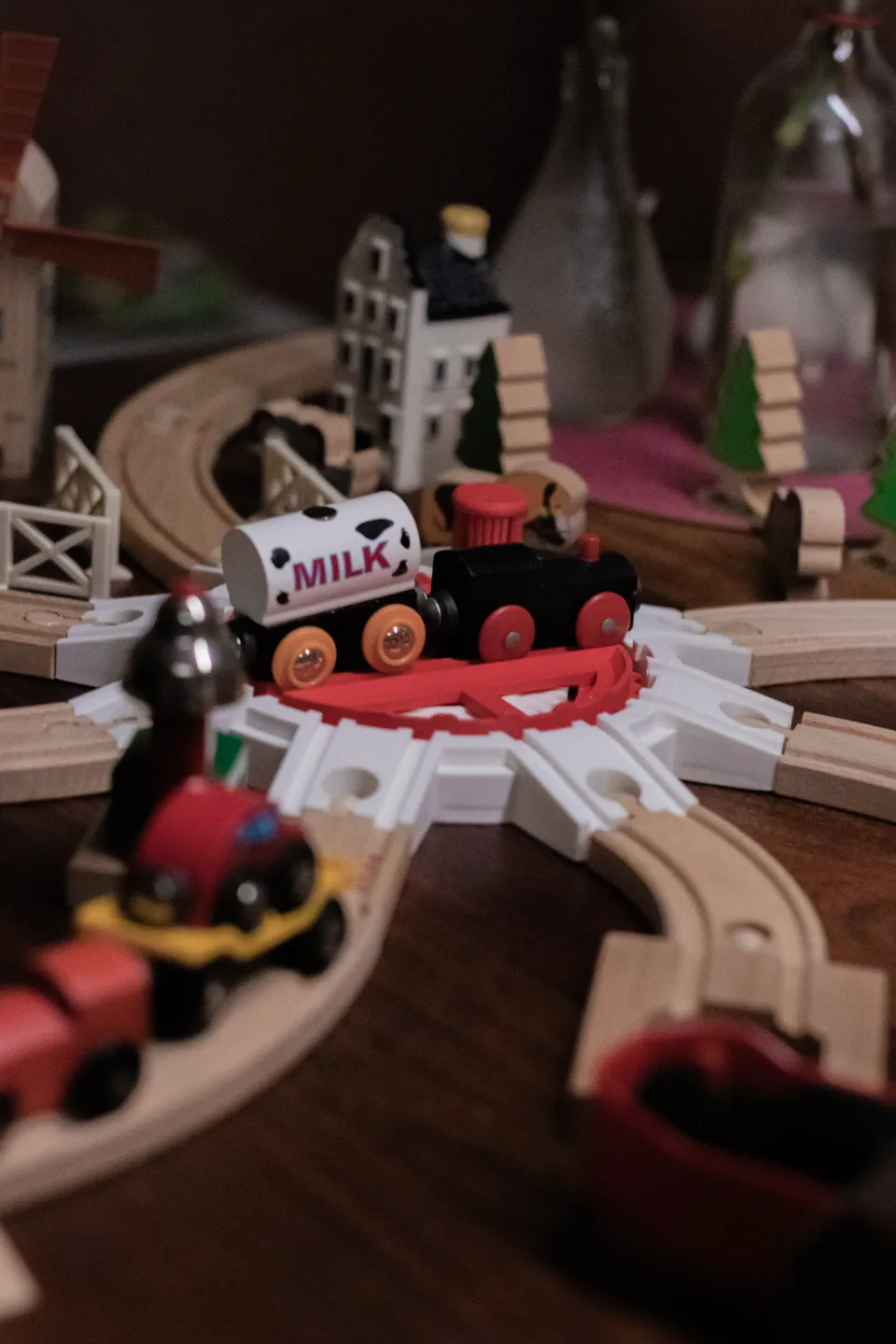 Drehscheibe für Züge Kompatibel mit Brio und Ikea von MinecraftThe5th MakerWorld