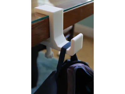 Strong Adjustable Accessory Desk Hook (Easy Screw)
