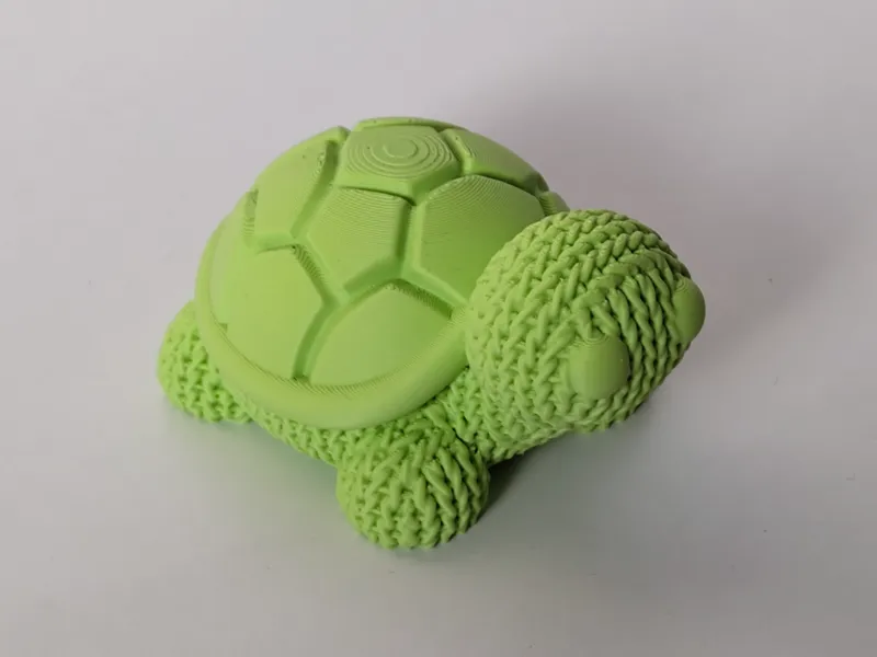 Knitted Turtle
