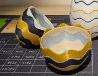 Colorful, 10x eggs, 3 colors, 0.16mm layer height