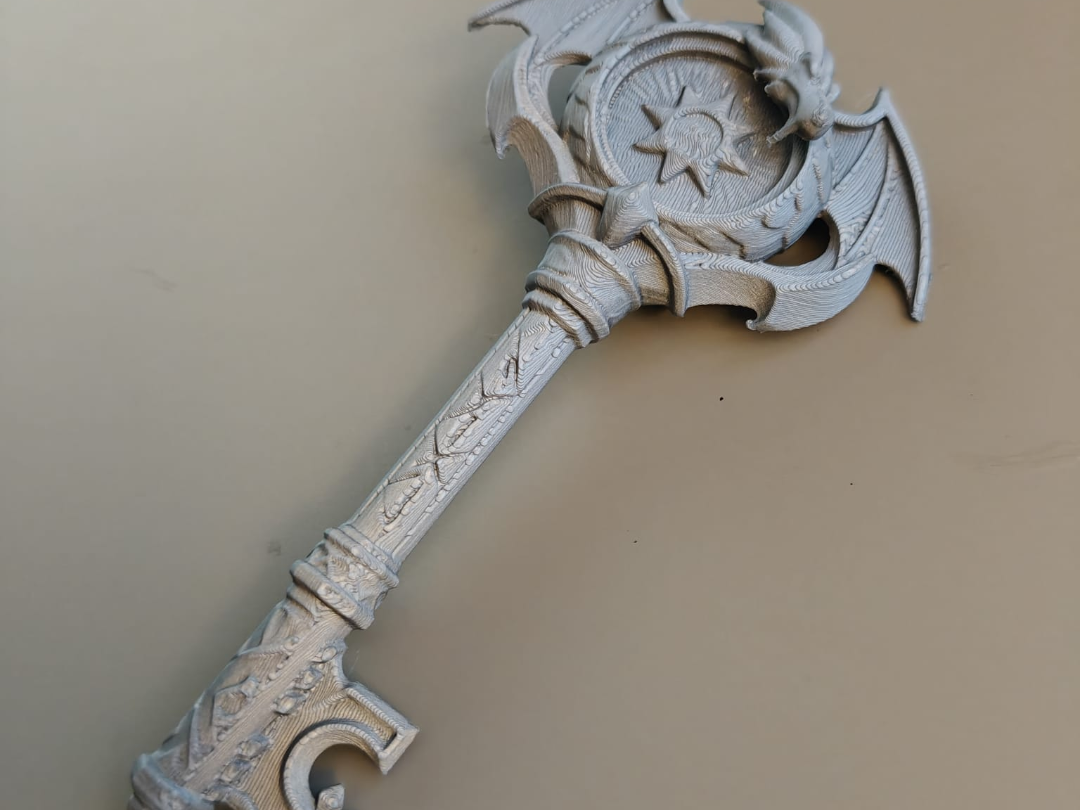 Miniatura 2 do modelo 3D DnD dragon key prop