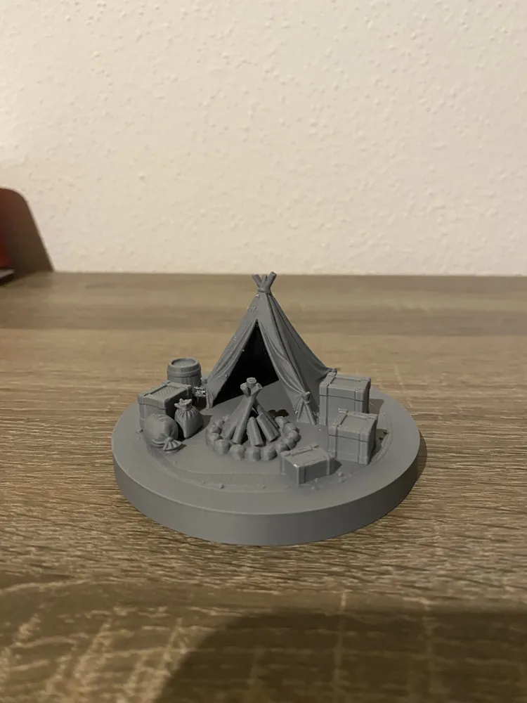 D&D Campsite - Free 3D Print Model - MakerWorld