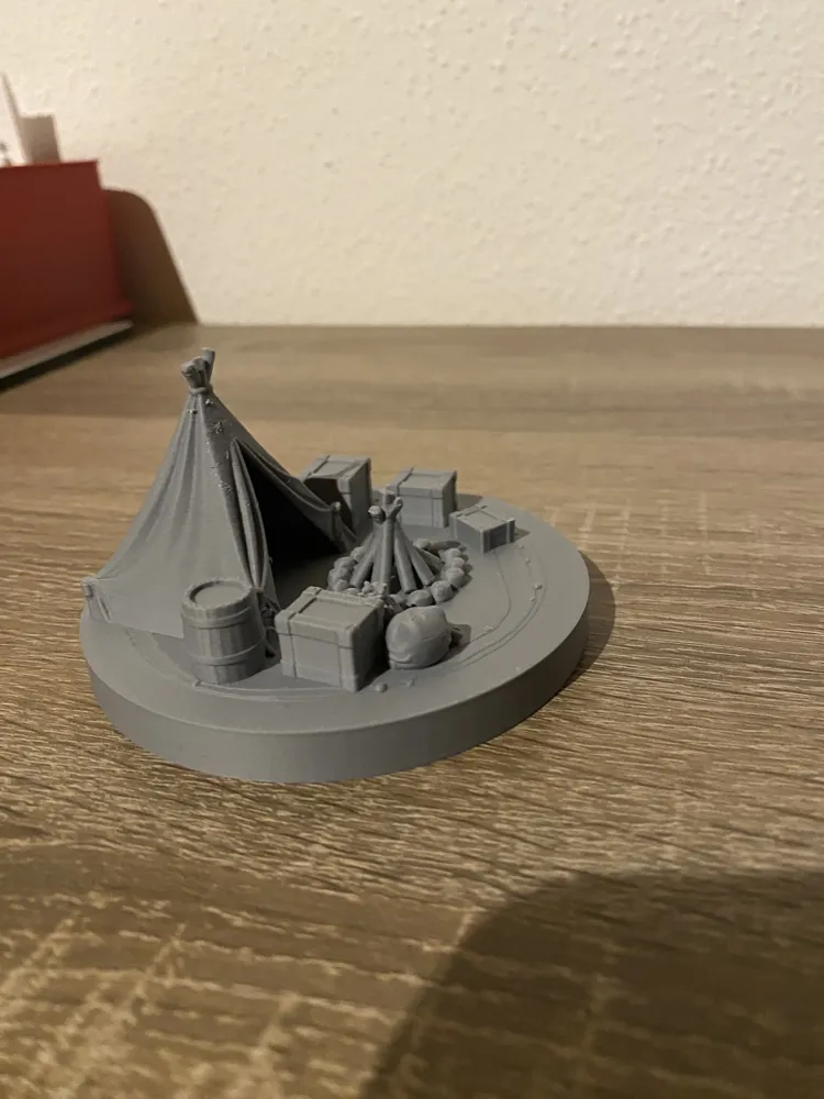D&D Campsite - Free 3D Print Model - MakerWorld
