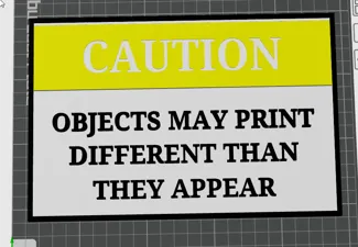 Caution Models may print different