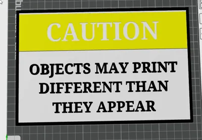 Caution Models may print different