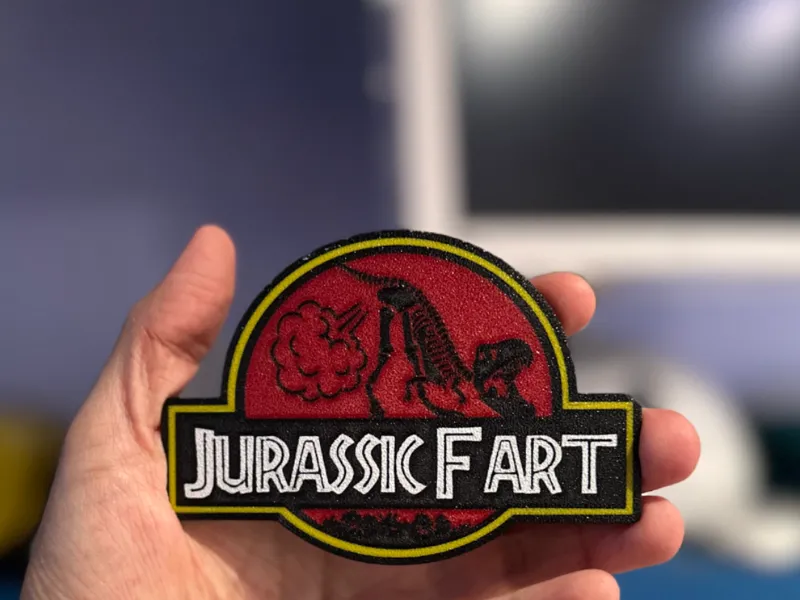Jurassic Fart decorazione