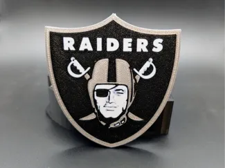 Las Vegas Raiders Shield Coaster with Holder