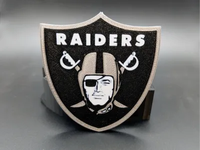 Las Vegas Raiders Shield Coaster with Holder