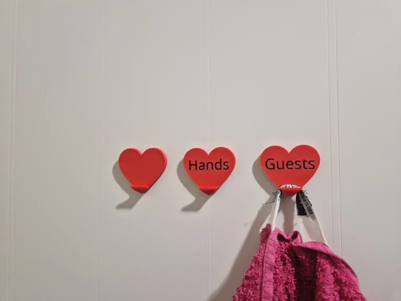 Hearth towel hanger