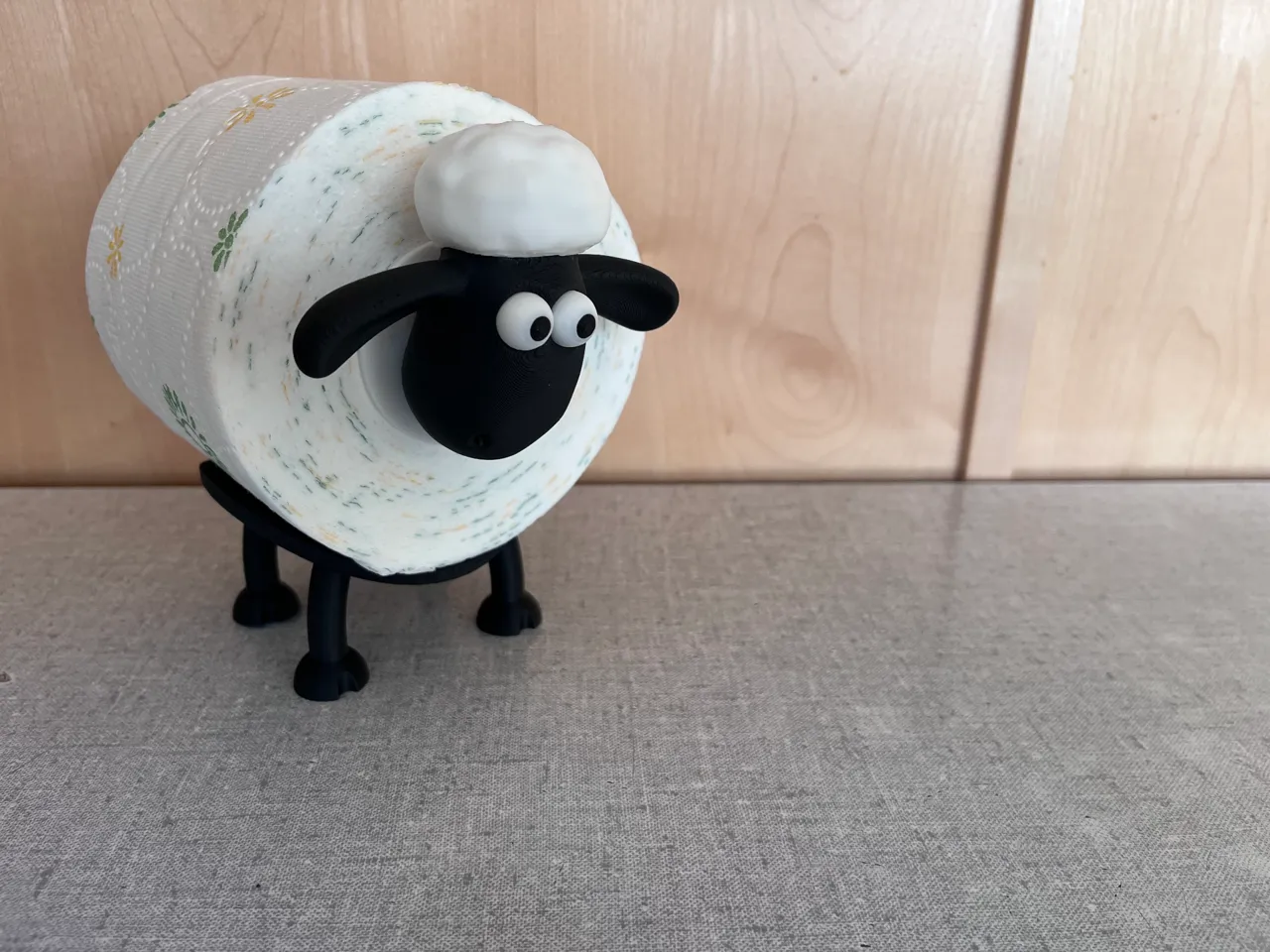 Shaun das Schaf Toilettenrollenhalter view 3