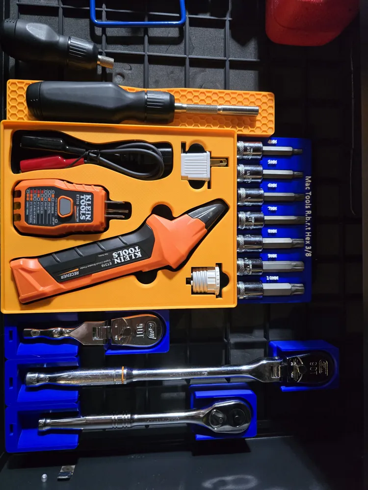 3Dプリント Mac Tools RBRT ヘックスグリッドフィニティ - 無料3Dモデル -MakerWorld