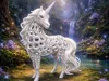 Voronoi Unicorn – Magical Elegance V2
