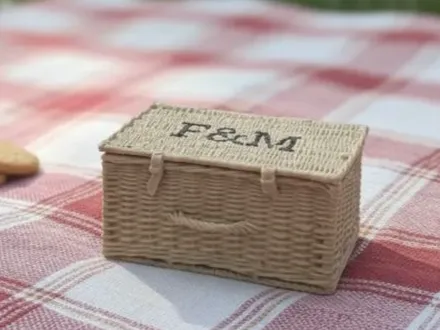 Wicker Basket 3d scan 