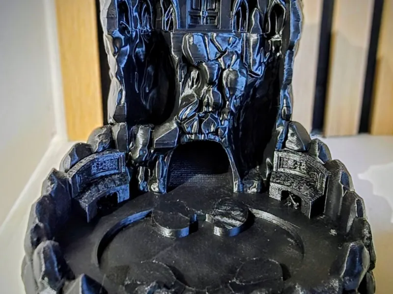 Batcave dice tower