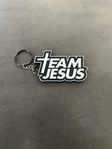 Llavero: TEAM JESUS keychain — vista de referencia 4