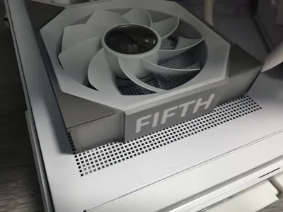Cougar Starlit V2 brick fan cover plate (text can be customized)