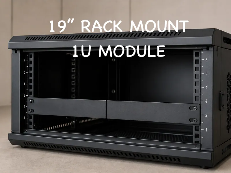 1U Blank Modular Rack Mount for 19” Network Rack
