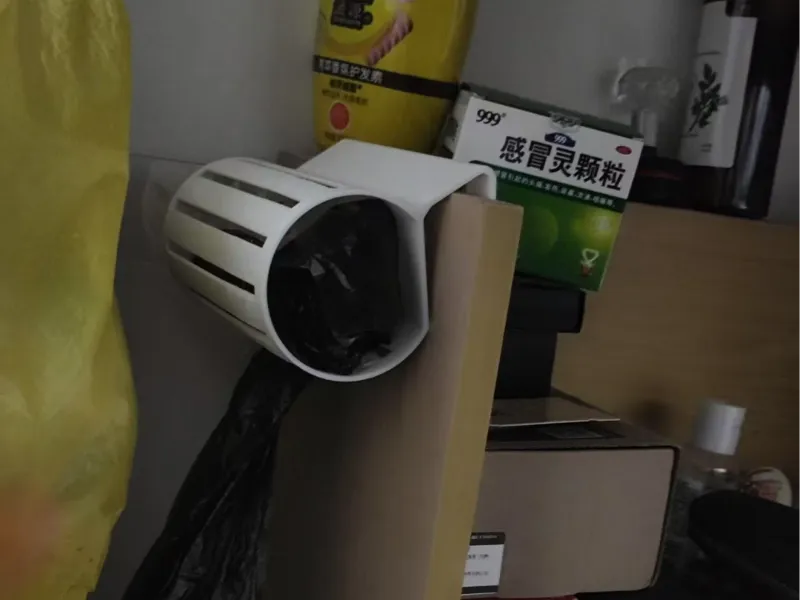 侧挂式垃圾袋收纳盒