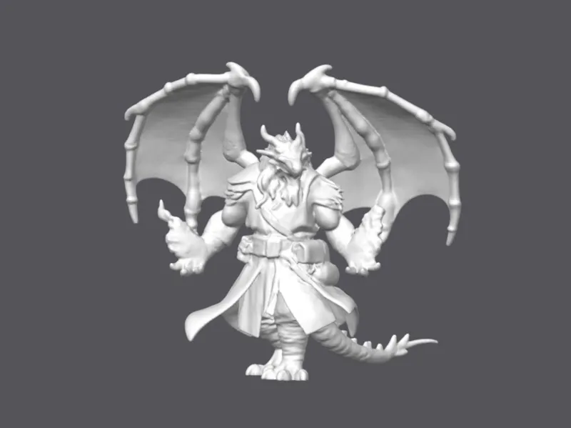 Dragonborn mini DnD