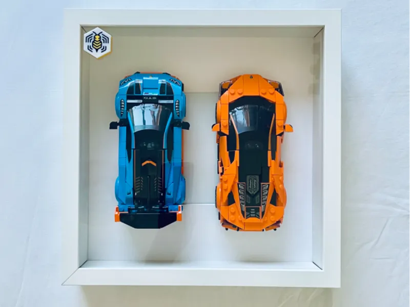 LEGOs Speed Champions Display for IKEA SANNAHED