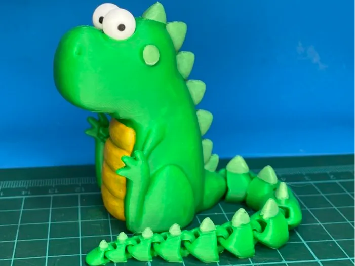 Quincy the Iguana -Flexy Tail, Magnet Eyes FoxTrot
