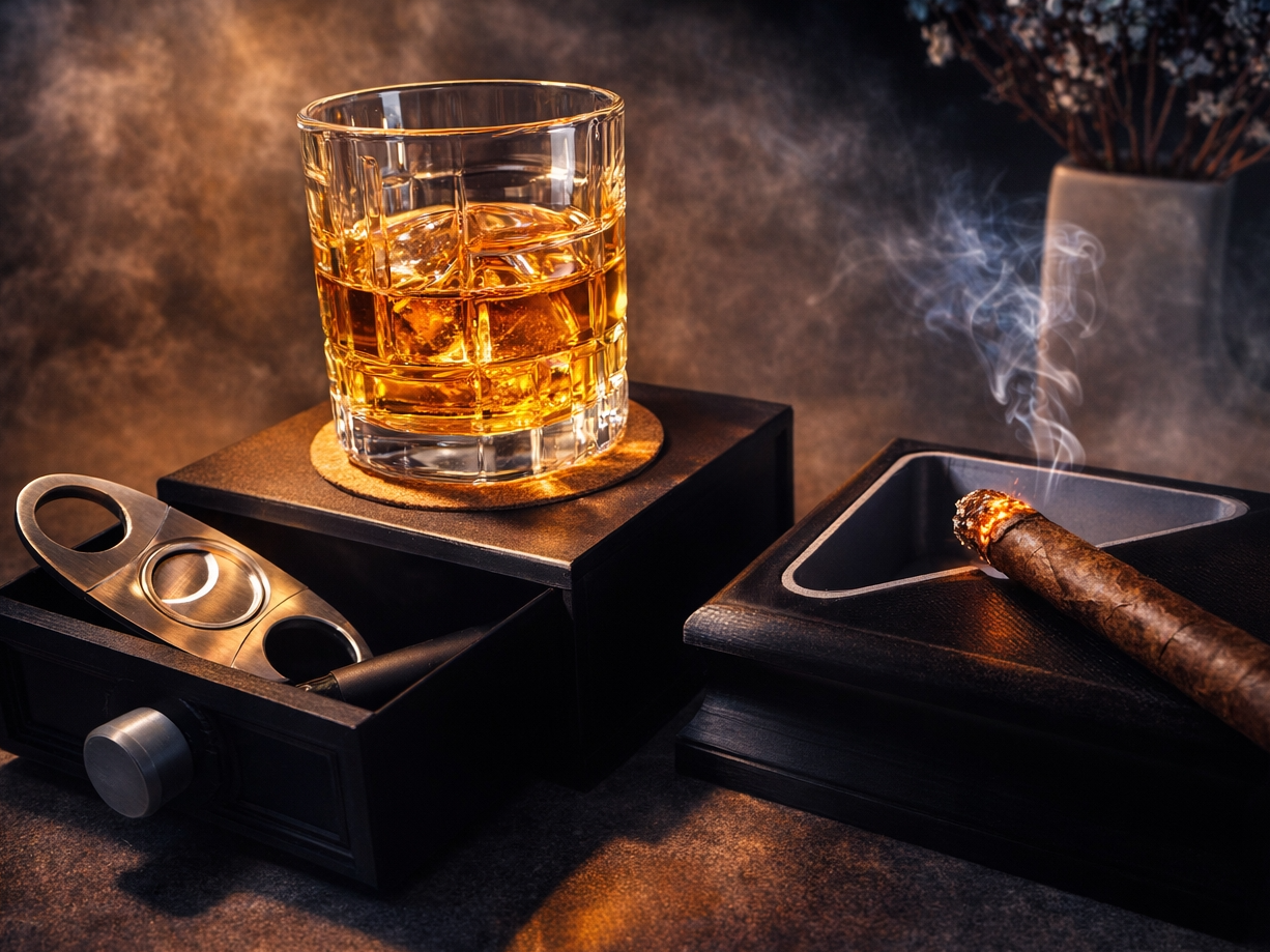 Magnetic Cigar Lounge Set