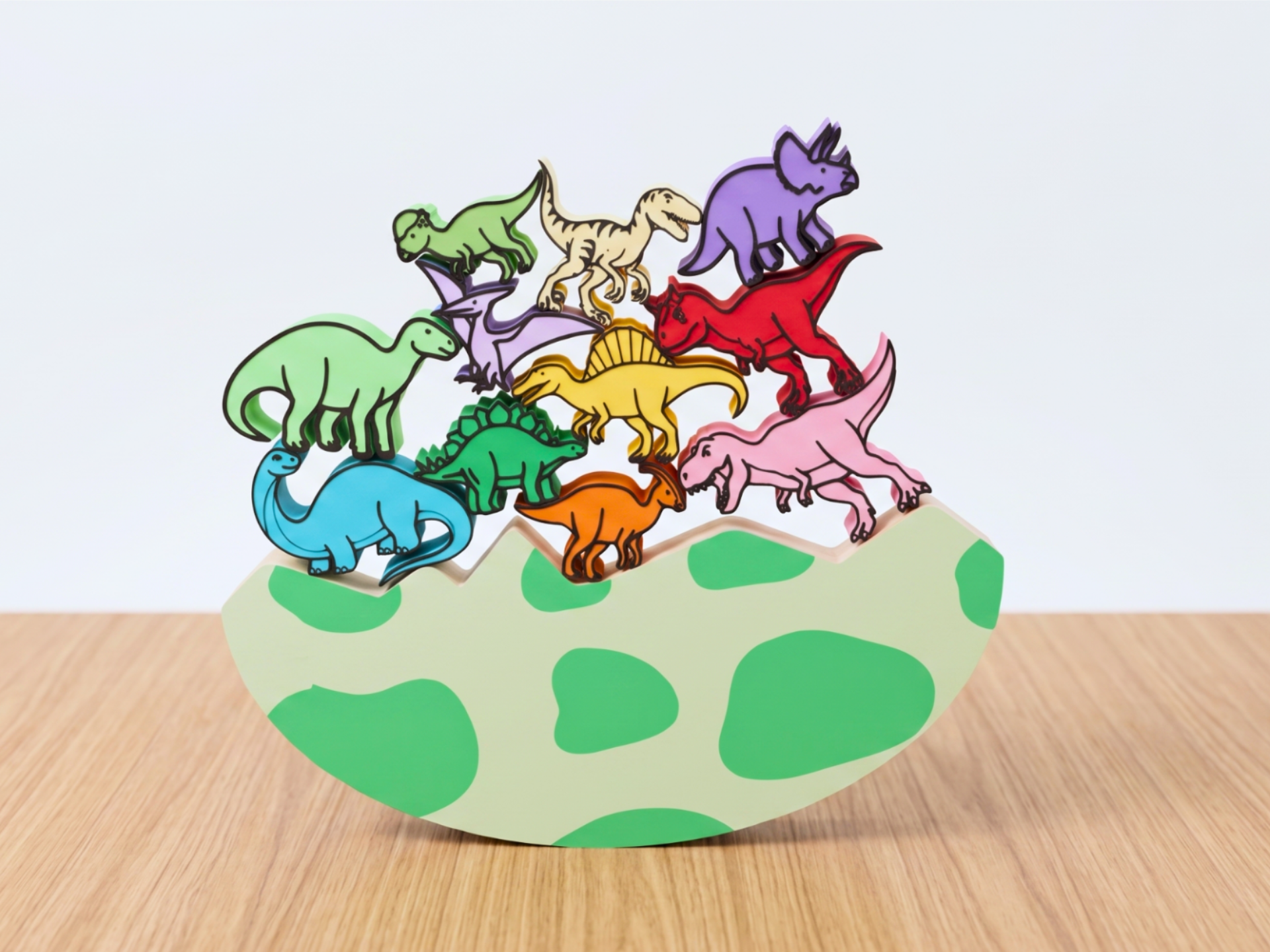 Dinosaur Stacking Toy