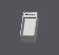 M12 Screws Bins