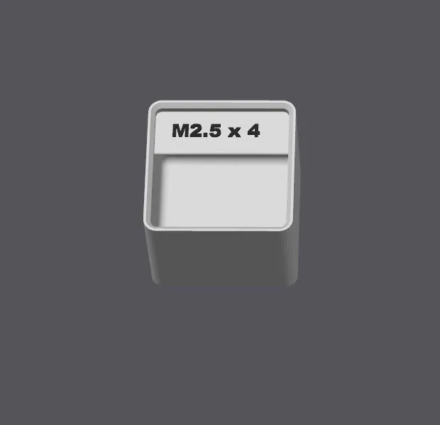 Gridfinity Metric Screw Bins view 3