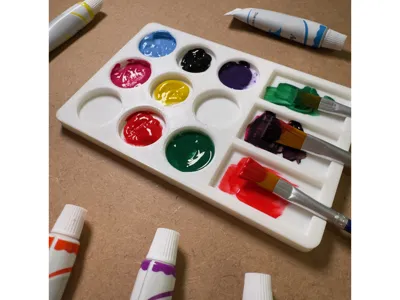 Fully Parametric Paint Palette (Customizable)