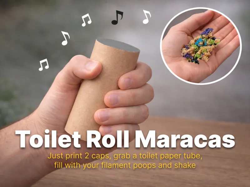 Toilet Roll Maracas