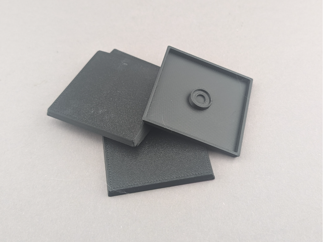 Square base 50x50mm MULTI magnetic