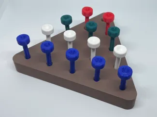 Triangle Peg Game