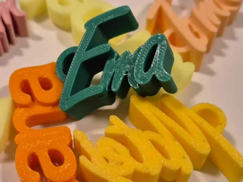 Keychain with names