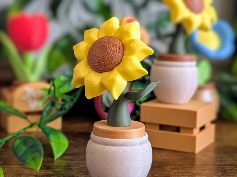 Sunflower clicker