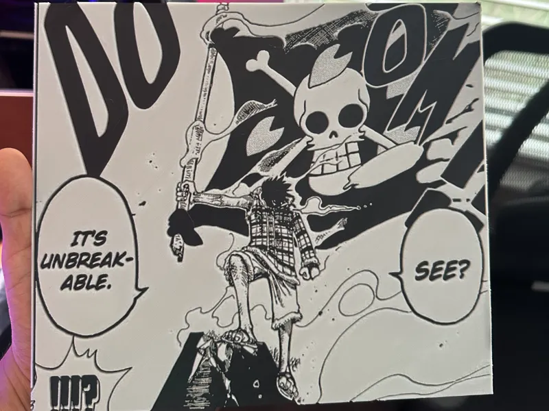 LUFFY ONE PIECE DRUM ISLAND