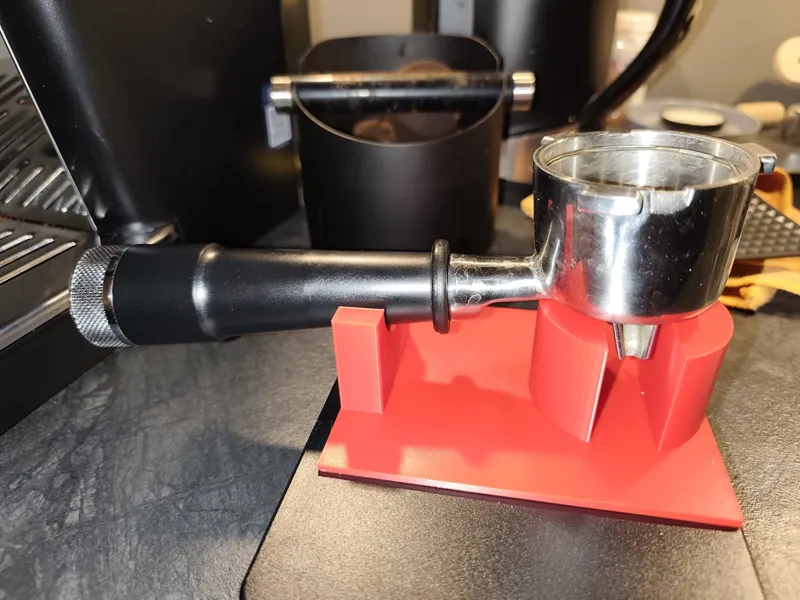 Siebträgerhalterung zu Kaffeewaage