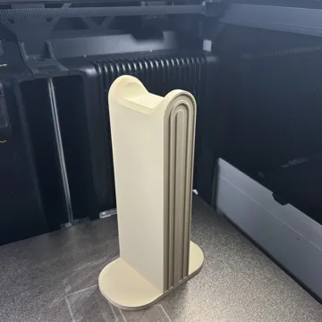Modelo para impresión 3D: 头戴式耳机支架(Q_Craft) — vista de referencia 3