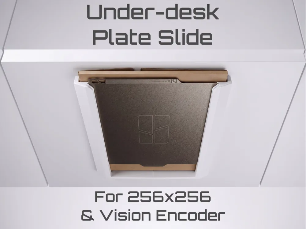Vision Encoder + Plate Holder/Slide - Free 3D Print Model - MakerWorld