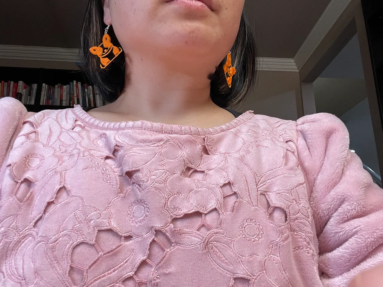 Corgi Earrings view 2