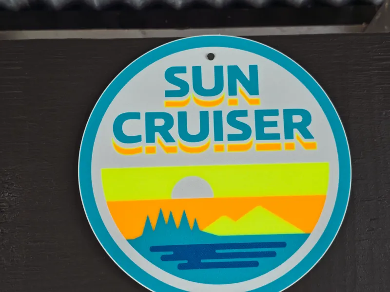 Sun Cruiser Sign