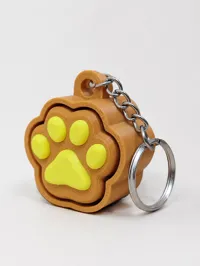 Moe Paw Clicker Keychain