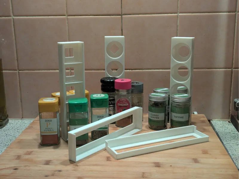 Modular Spice Racks for Tesco, Sainbury's + MORE